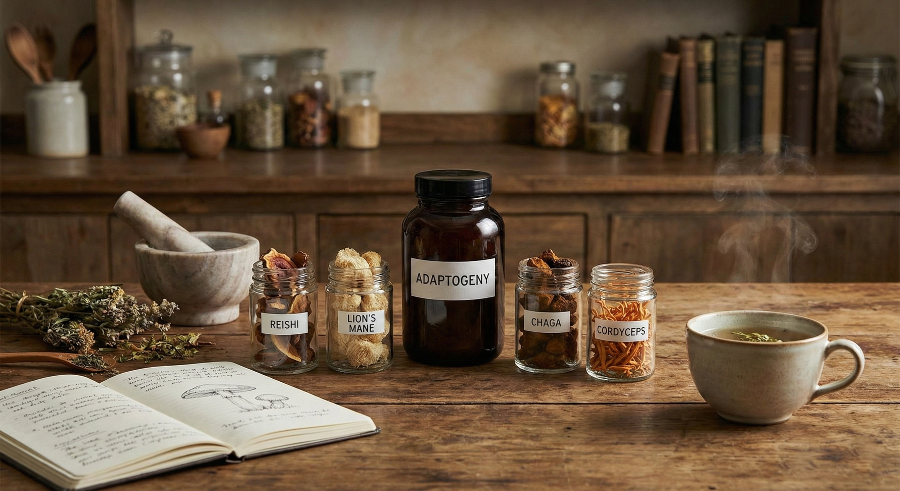 Adaptogeny – co to jest, jak działają i które wybrać? Przewodnik po grzybach funkcjonalnych