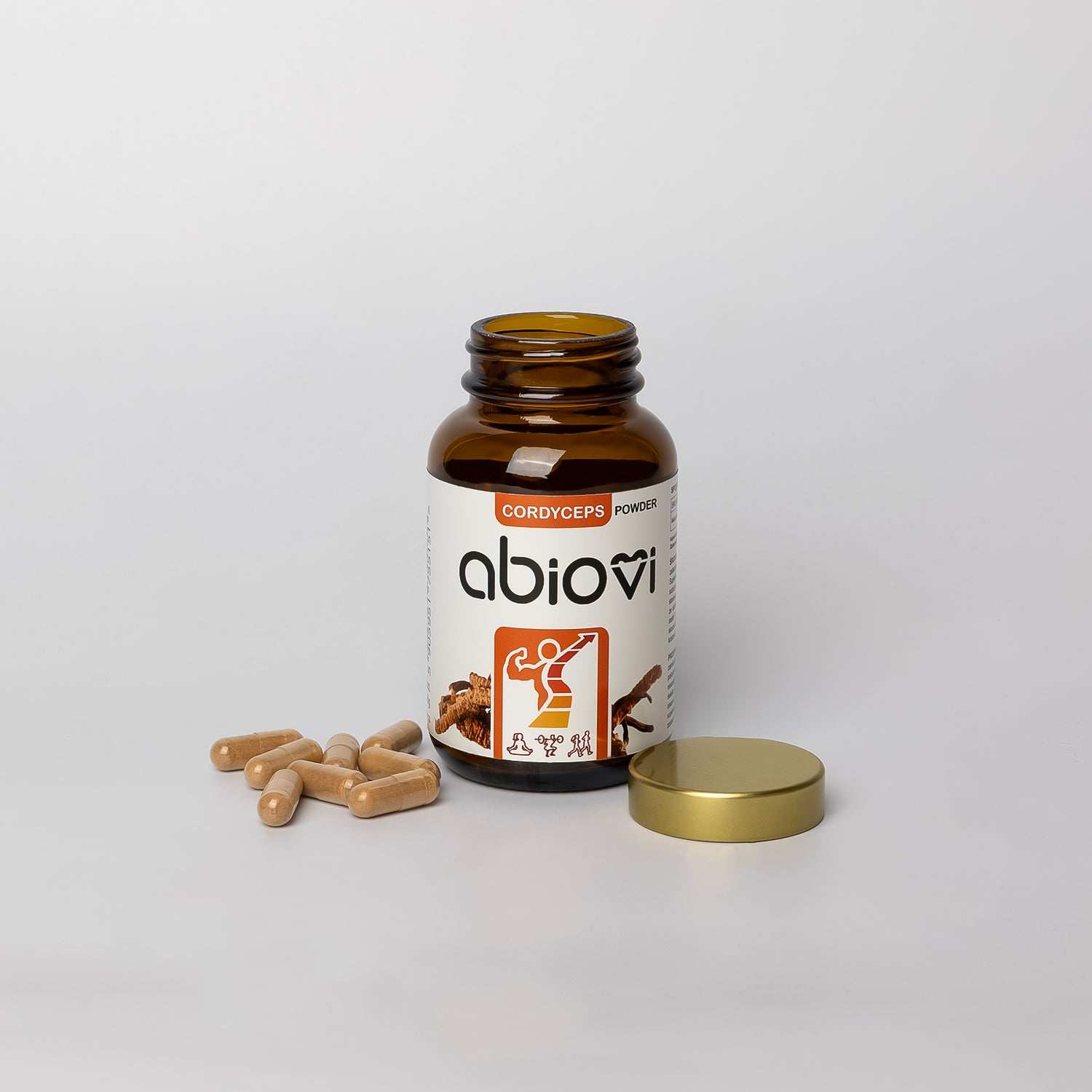 Cordyceps (Cordyceps sinensis) mushroom powder - 60 kapsułek