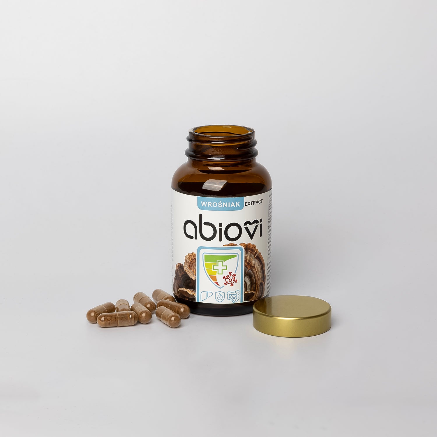 Wrośniak (Turkey Tail) ekstrakt 14:1 - 60 kapsułek