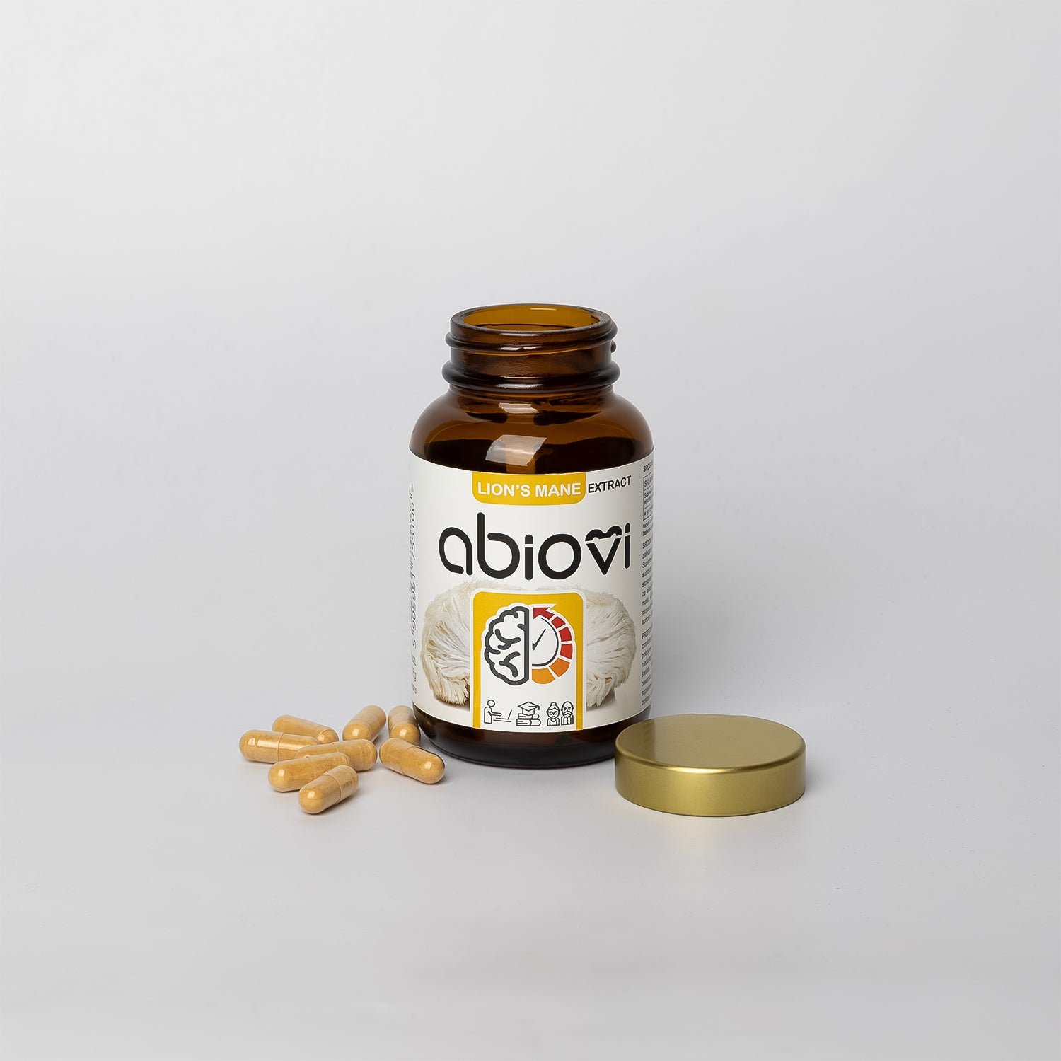 Lion's Mane (Soplówka jeżowata) ekstrakt 12:1 - 60 kapsułek