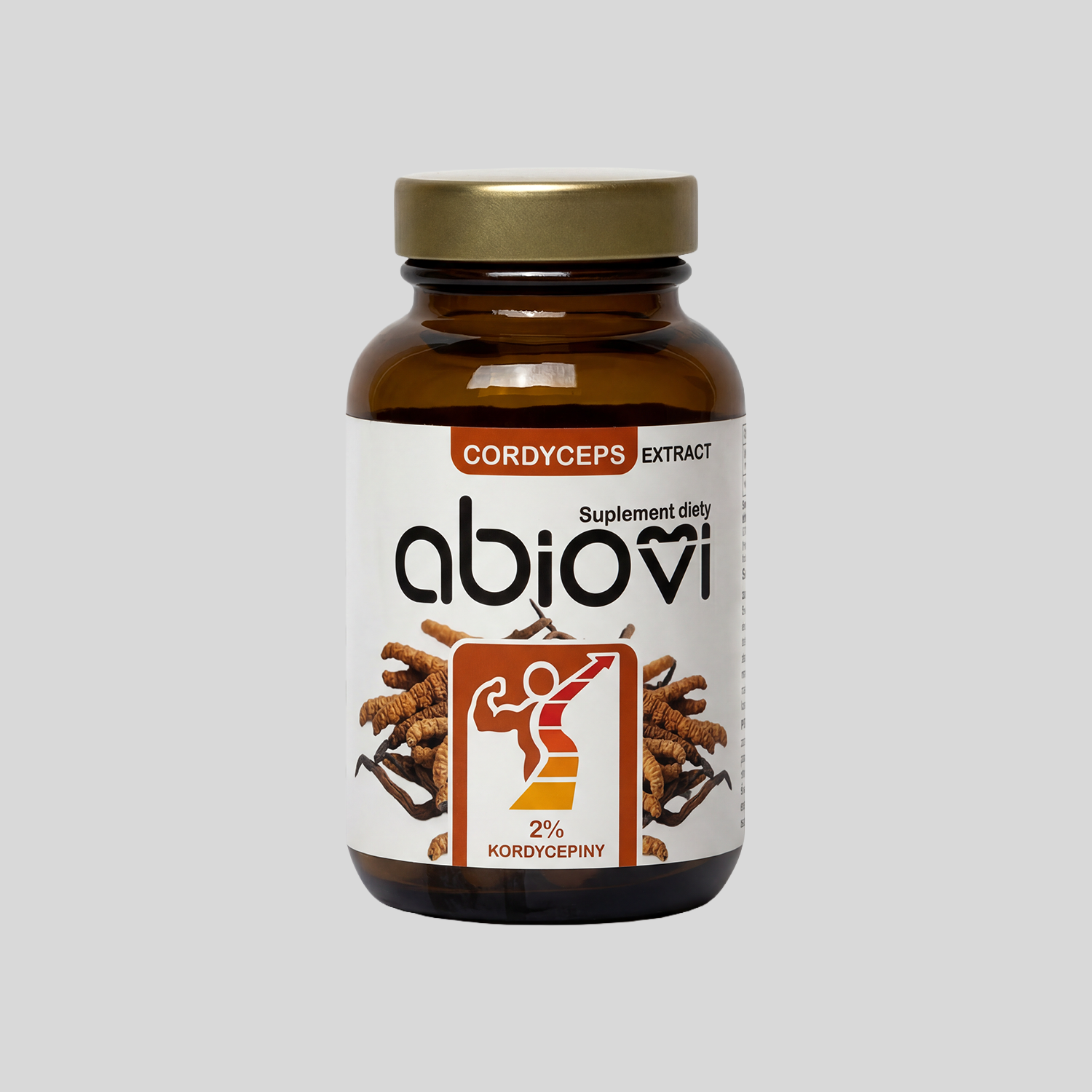 Cordyceps (Maczużnik chiński) ekstrakt - kordycepina 2% - 60 kapsułek