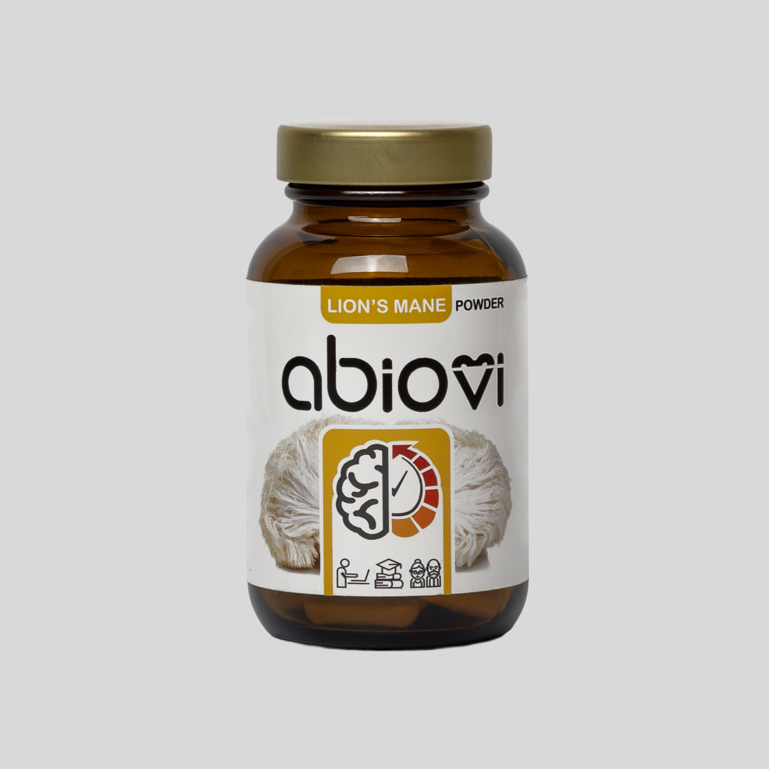 Lion's Mane (Soplówka jeżowata) mushroom powder - 60 kapsułek