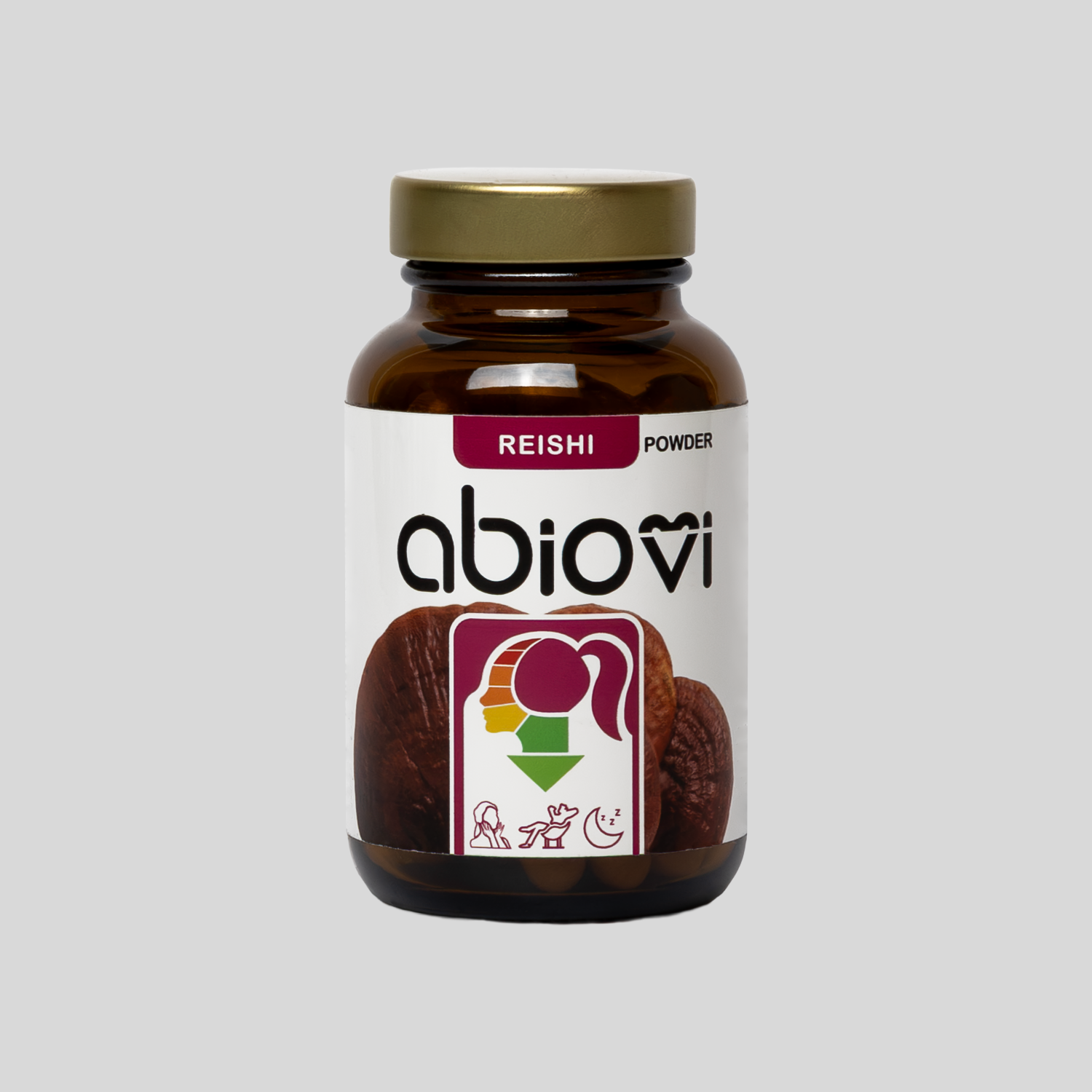Reishi (Lakownica żółtawa) mushroom powder 60 - kapsułek